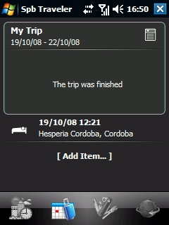 planificador de viajes