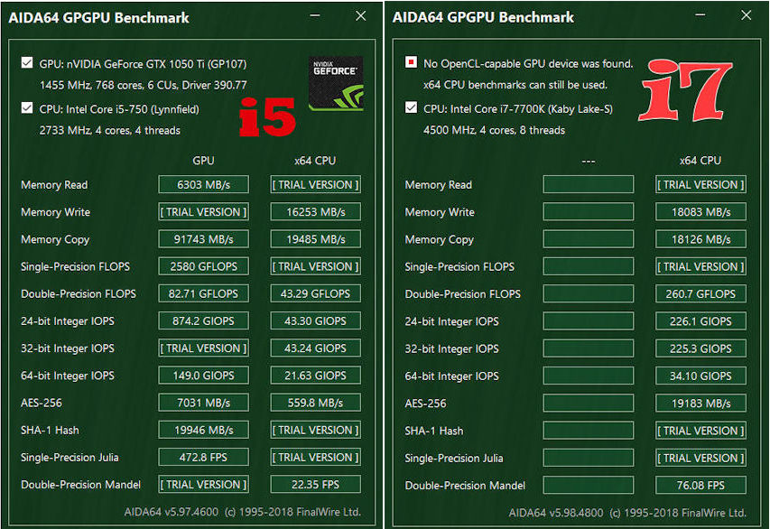 GPU Benchmark