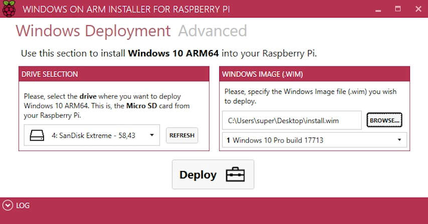 Windows10 en RPi