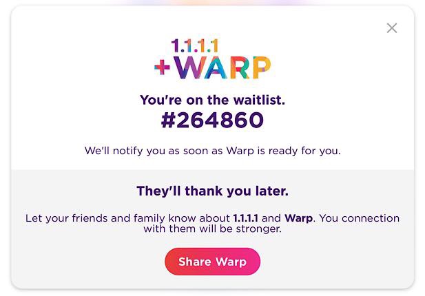 warp vpn cloudflare